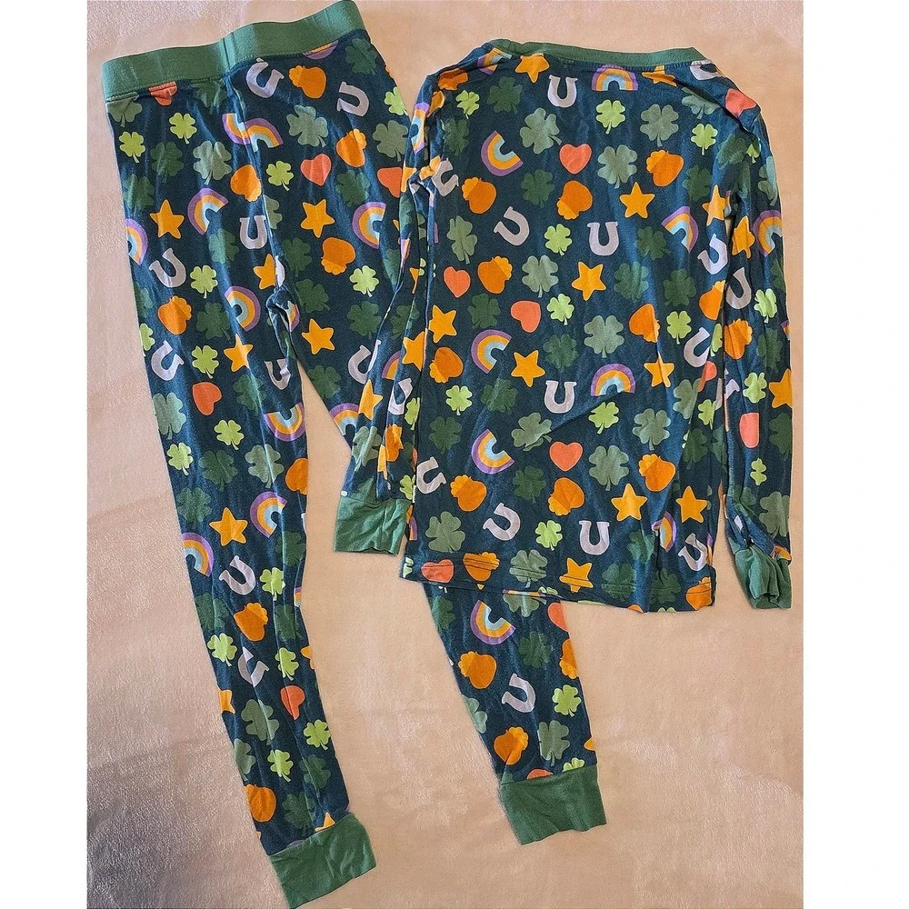 Little Sleepies Lucky 4T Toddler Bamboo Pajama Set Unisex